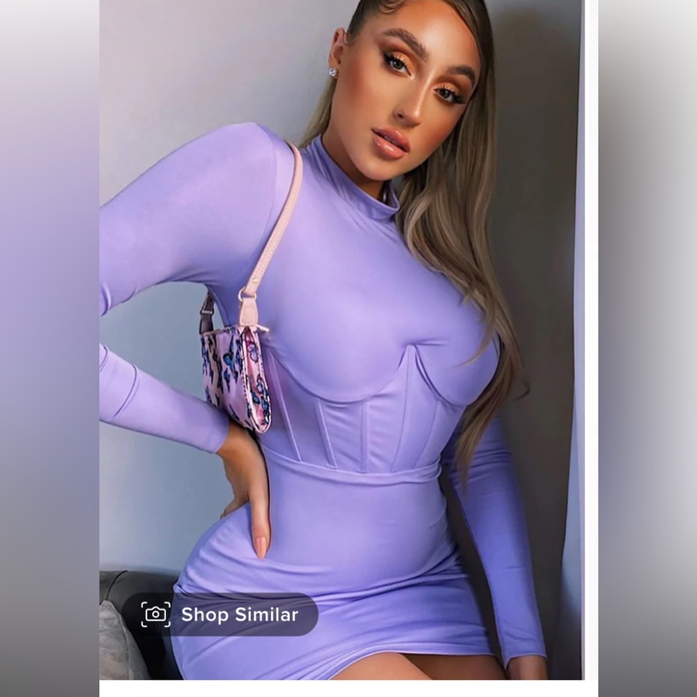 Fashion nova corset dress 💜